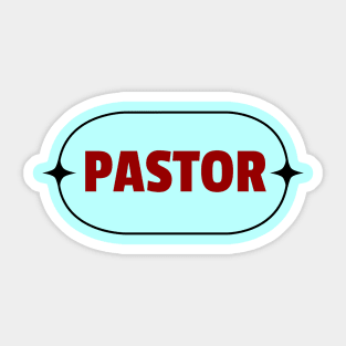 Pastor | Christian Sticker